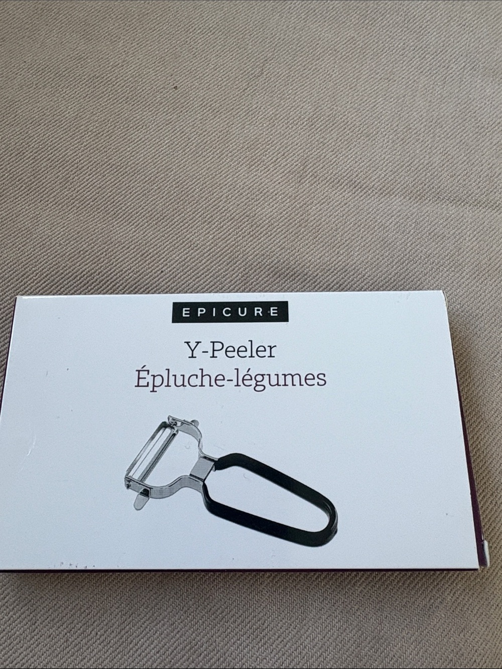Epicure Y-Peeler in Black